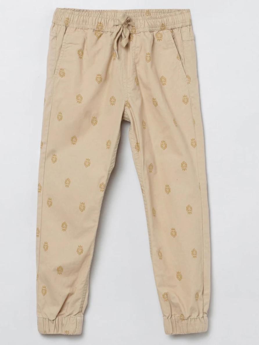 gold cotton trouser - 17819251 - Zoom Image - 0