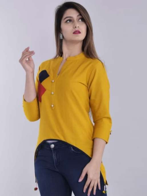 yellow nylon top - 17820568 - Zoom Image - 0