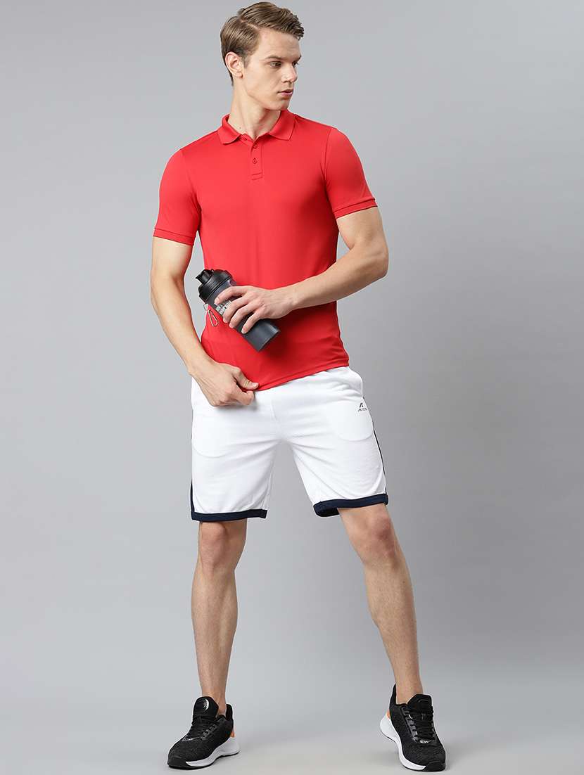 white side taped shorts - 17820639 -  Standard Image - 3
