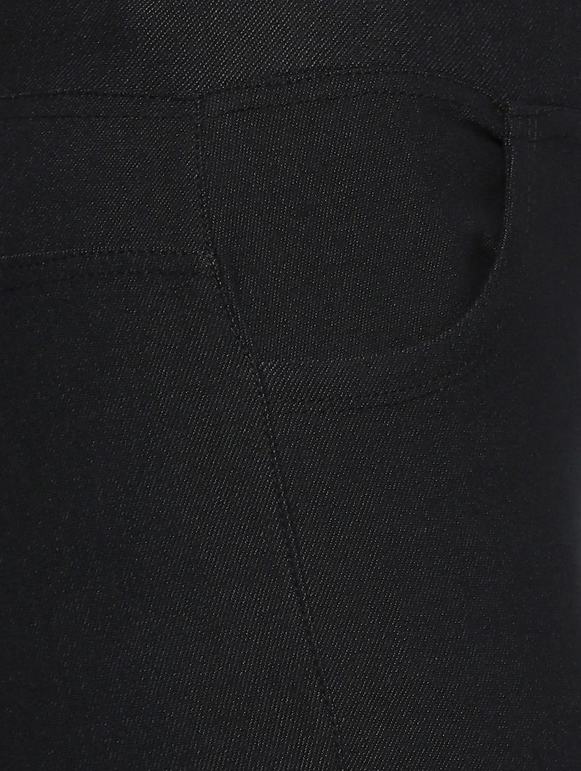 high rise solid jegging - 17822480 - Standard Image - 5