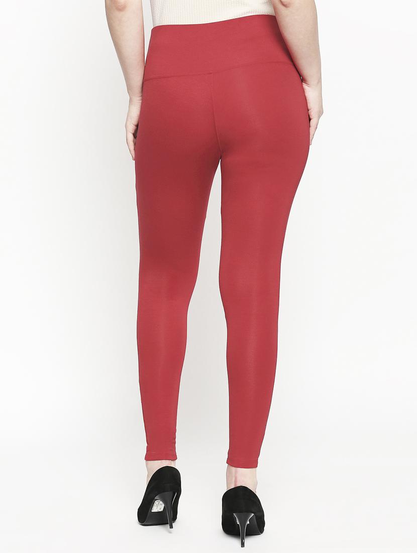 high rise solid jegging - 17822481 - Standard Image - 3