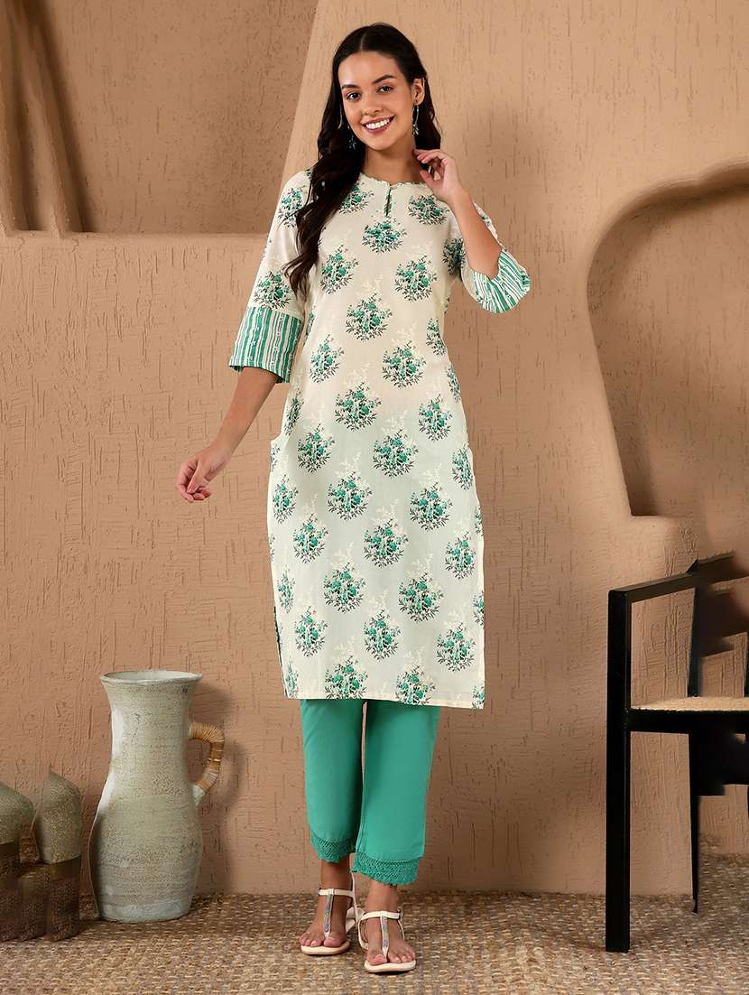 Cotton Kurti Limeroad Straight Kurta Limeroad Cotton Kurtis Online