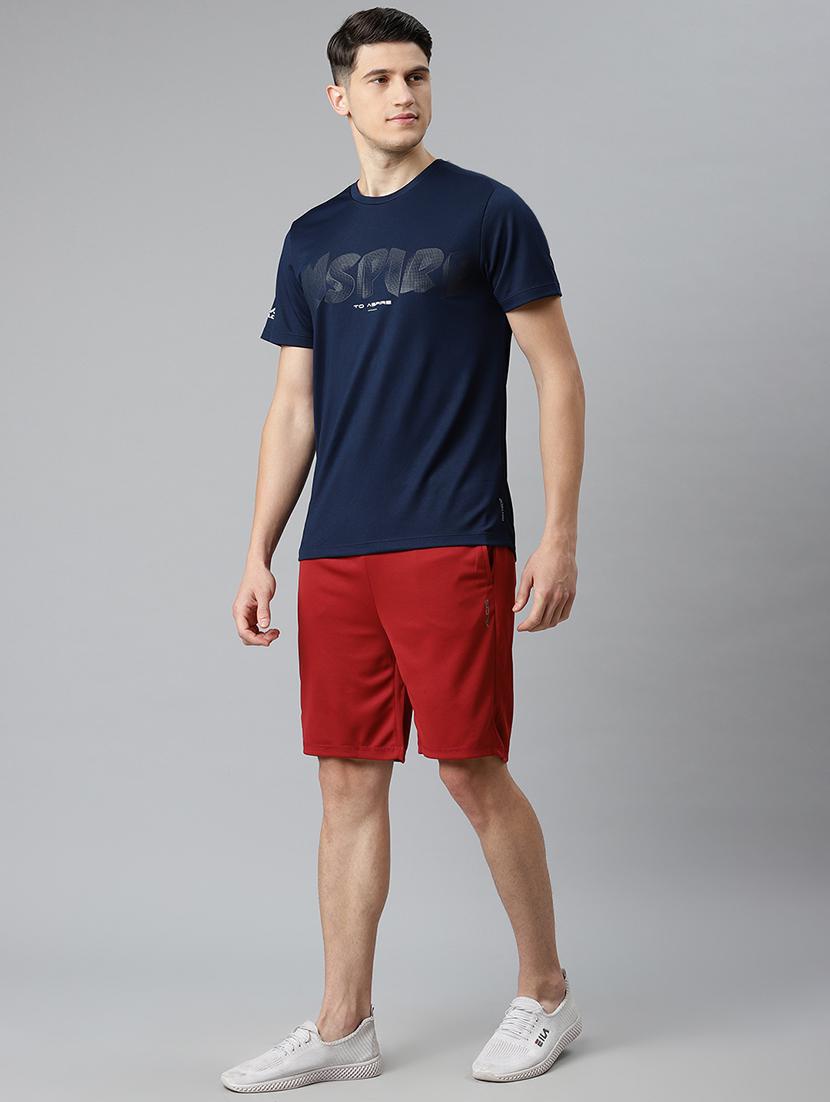red solid shorts - 17824207 - Standard Image - 3