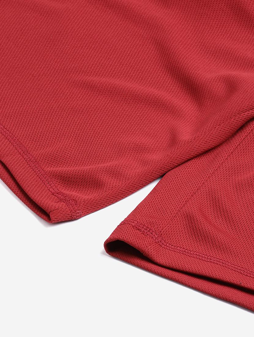 red solid shorts - 17824207 - Standard Image - 5