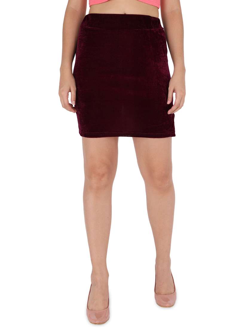 high rise pencil skirt