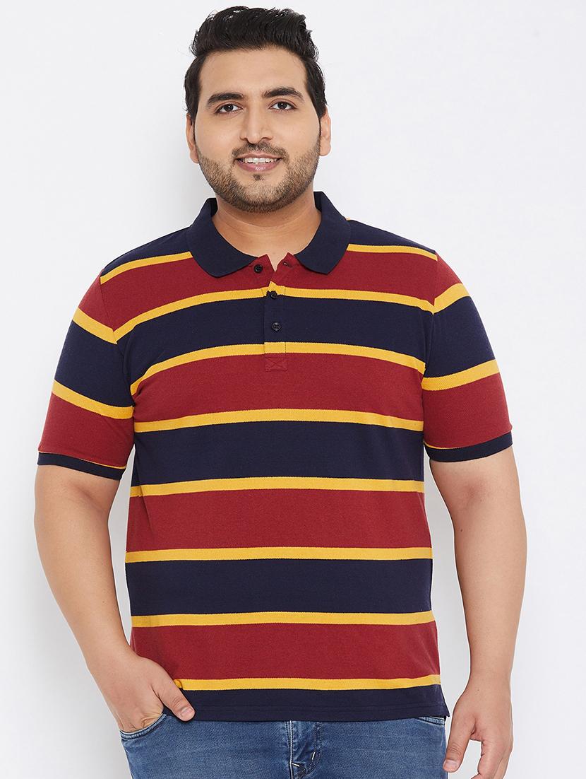 red striped polo t-shirt - 17828440 -  Zoom Image - 0