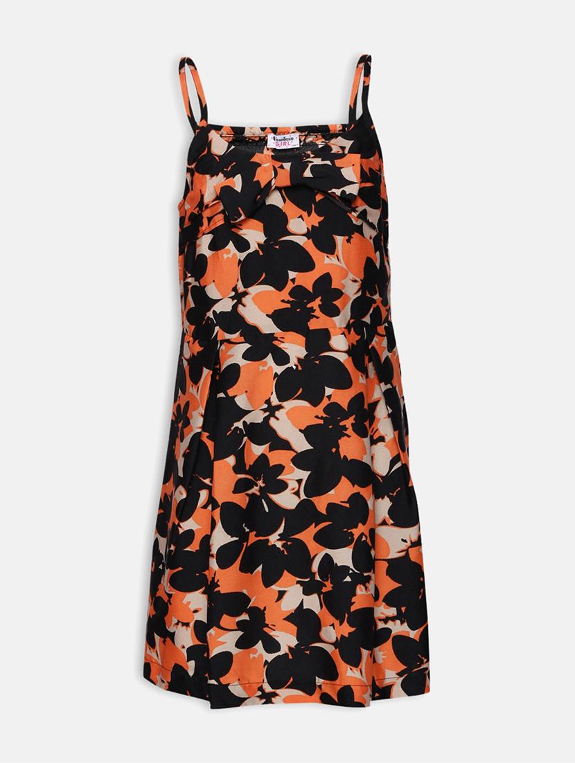 girls square neck sleeveless frock - 17829154 -  Zoom Image - 0