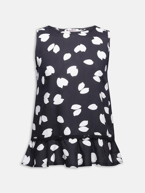 girls crew neck top - 17829166 - Standard Image - 0