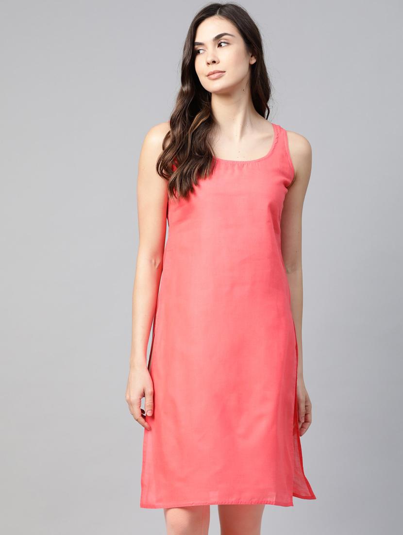 ada set of 2 white & carrot pink camisole - 17832087 - Standard Image - 3