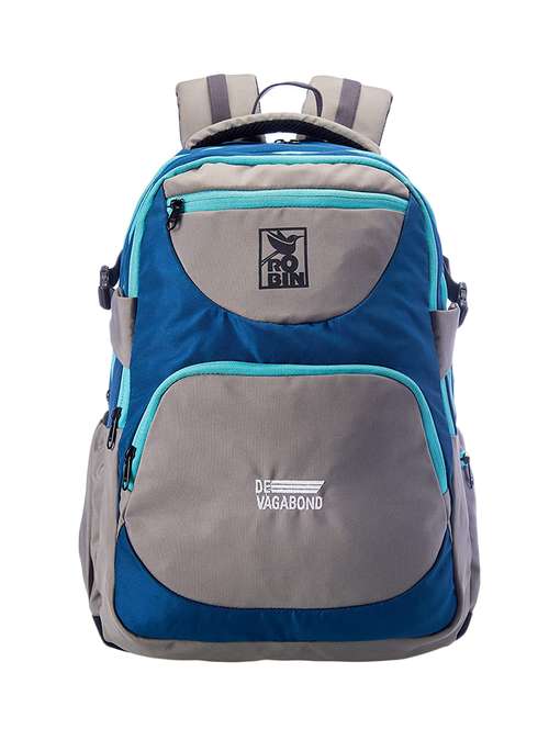 sky blue polyester backpack - 17833585 -  Standard Image - 0