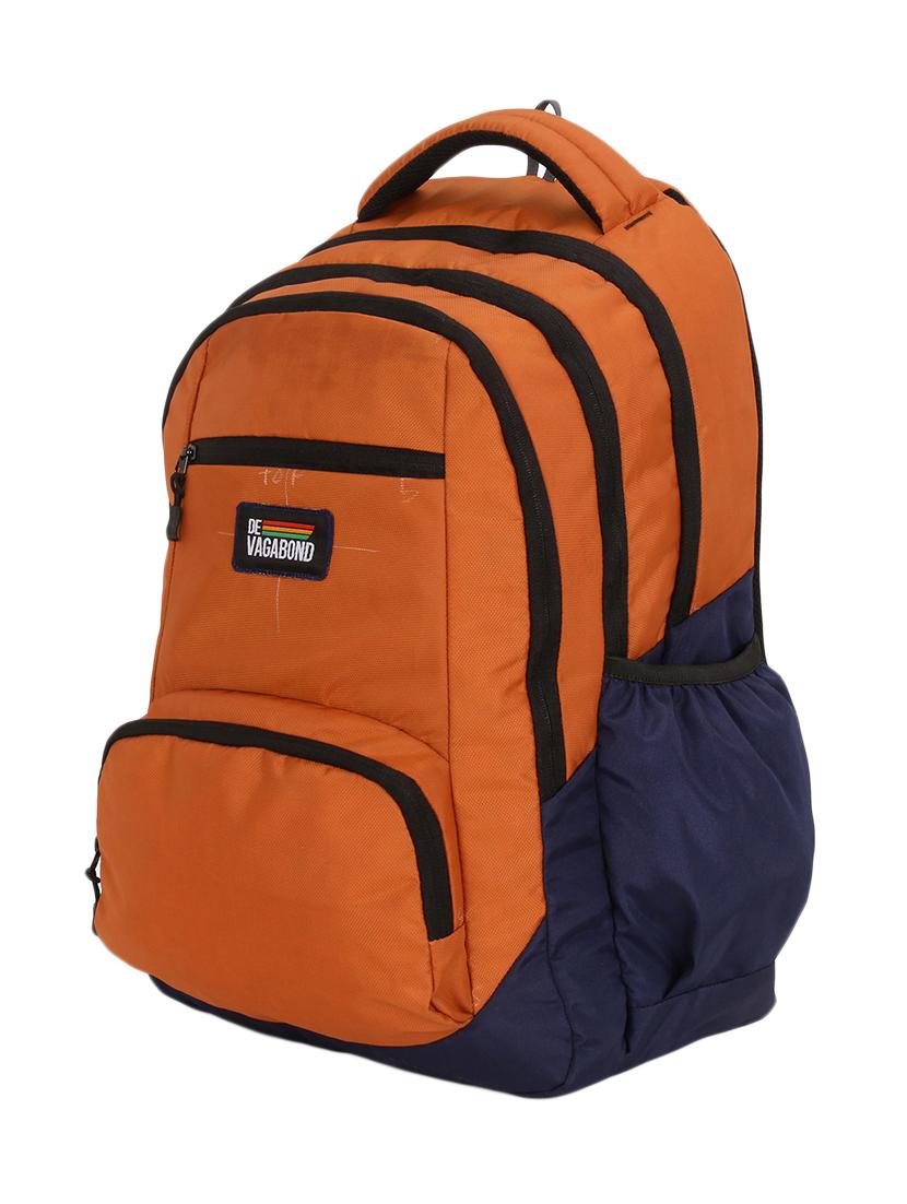 orange polyester backpack - 17833591 - Standard Image - 3