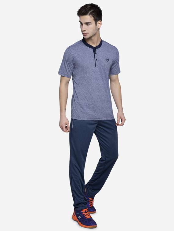 blue solid t-shirt - 17833692 -  Standard Image - 3