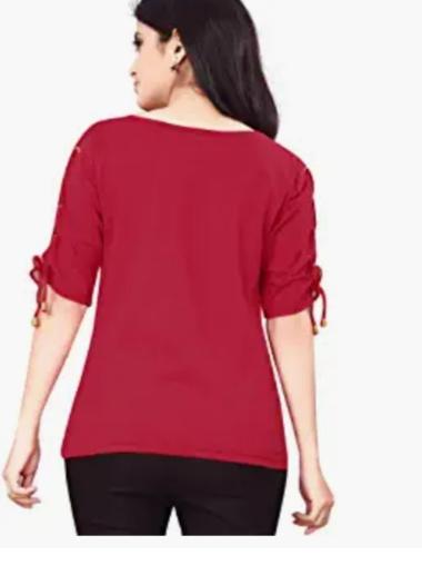 red nylon top - 17834177 - Zoom Image - 0