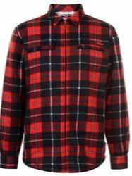 red cotton casual shirt - 17834285 - Standard Image - 0