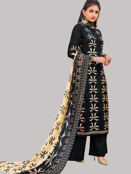 semi cotton printed unstitched suit  - 17834781 -  Standard Image - 0