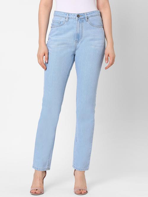 high rise stone washed  jean - 17835110 -  Standard Image - 0