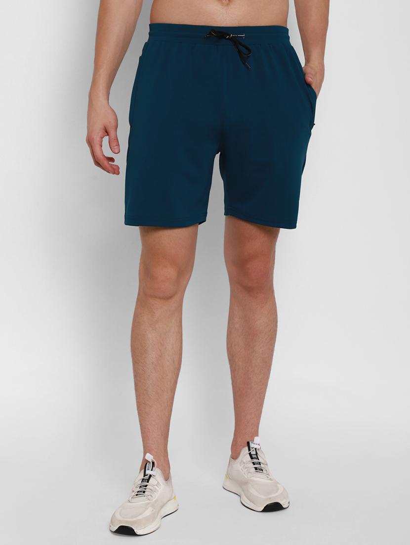 teal solid shorts - 17836993 - Zoom Image - 0