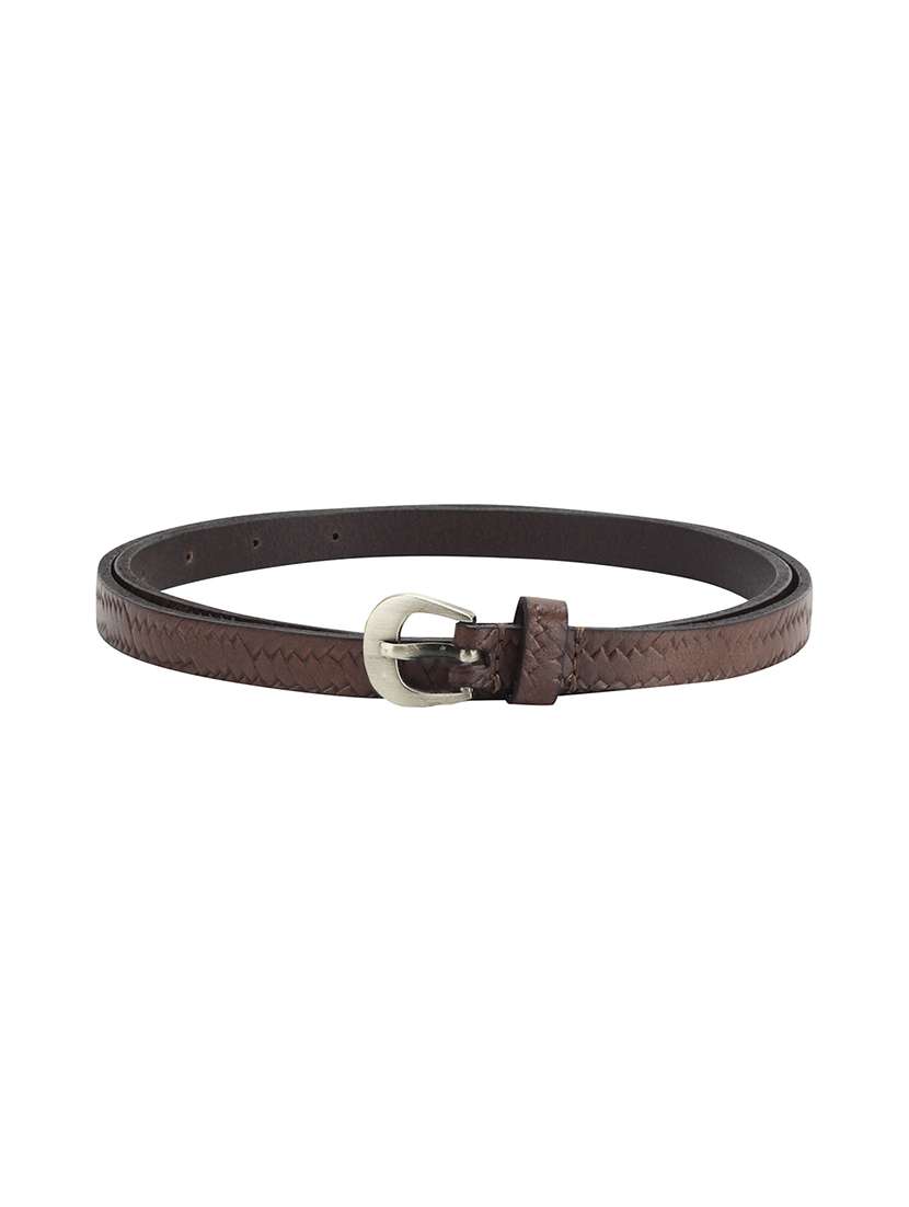 brown leather belt - 17839025 -  Zoom Image - 0