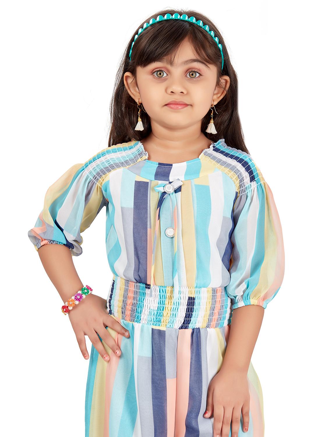 multi colored striped jumpsuit - 17839316 - Standard Image - 3