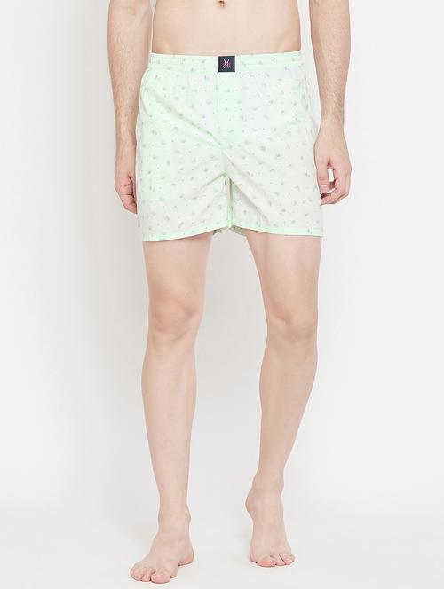yellow printed boxer - 17841348 - Standard Image - 0