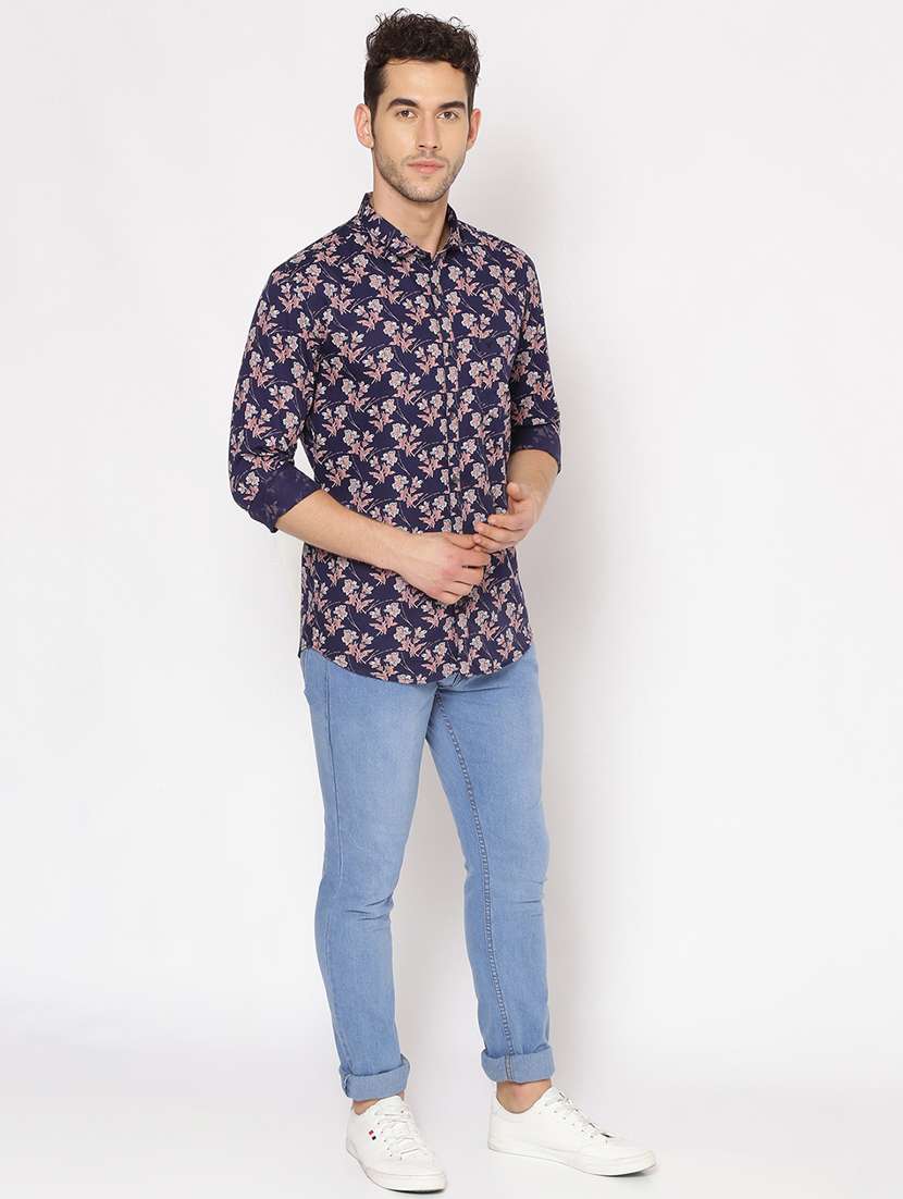 mens florals casual shirt - 17843198 -  Standard Image - 3