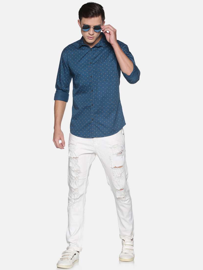 mens printed casual shirt - 17843223 -  Standard Image - 3