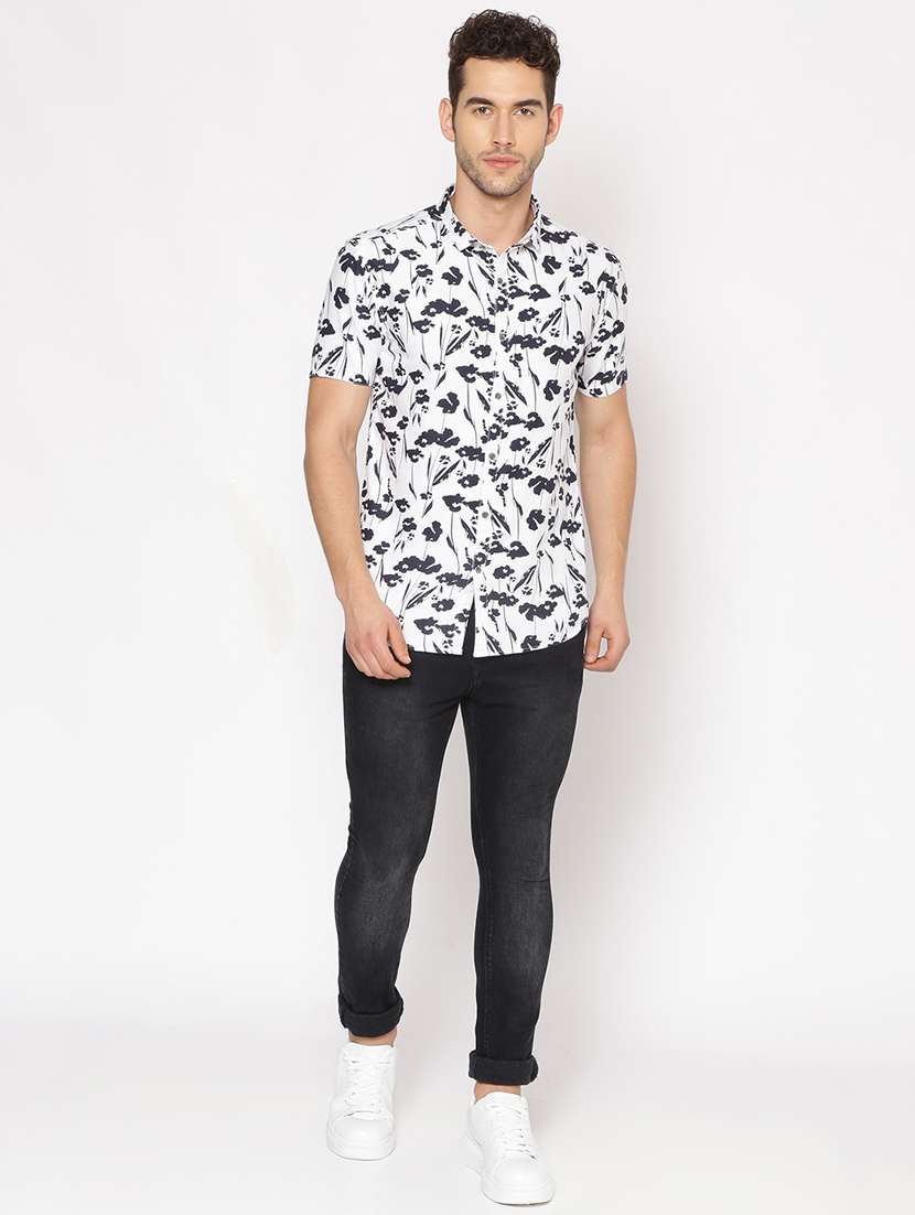 mens florals casual shirt - 17843267 -  Standard Image - 3