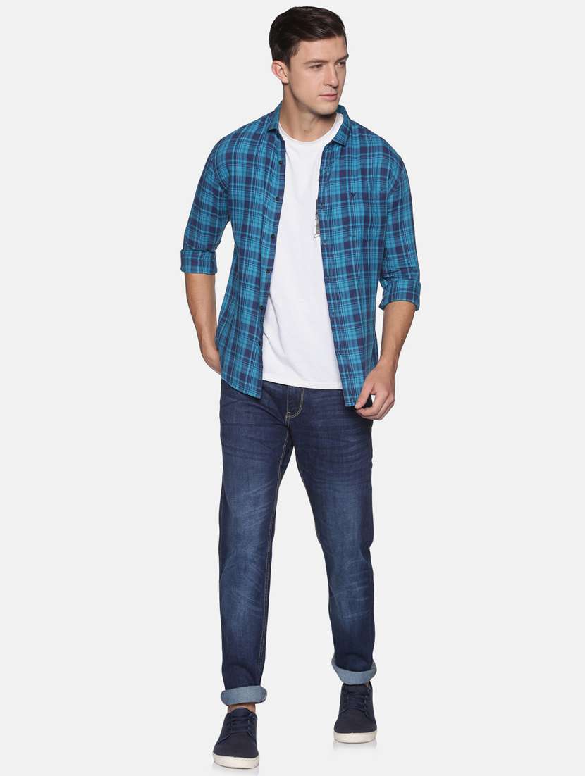 mens checks casual shirt - 17843279 -  Standard Image - 3