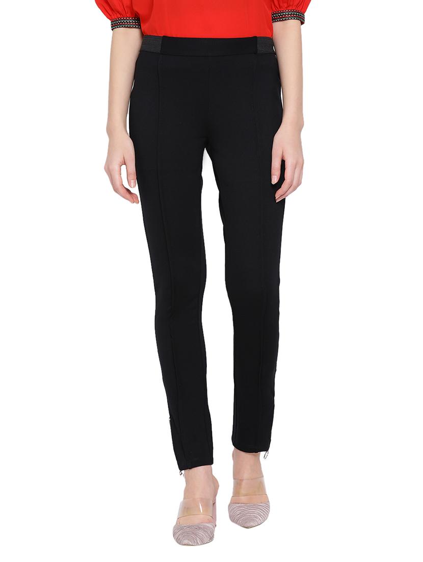 women solid pleated tailored trouser - 17843591 - Zoom Image - 0