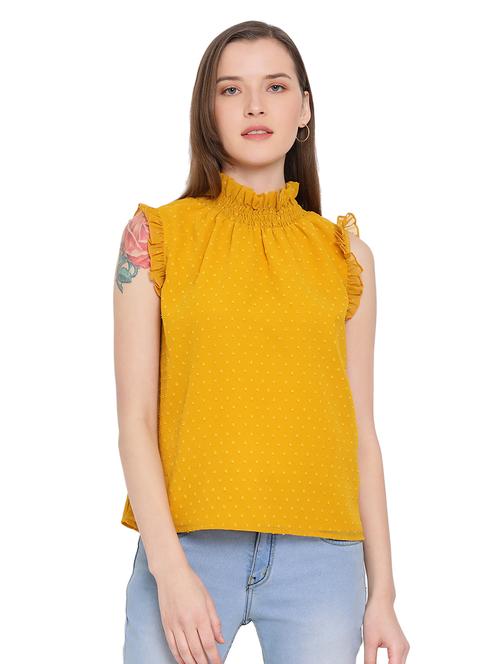 women's straight mock neck top - 17843647 - Standard Image - 0