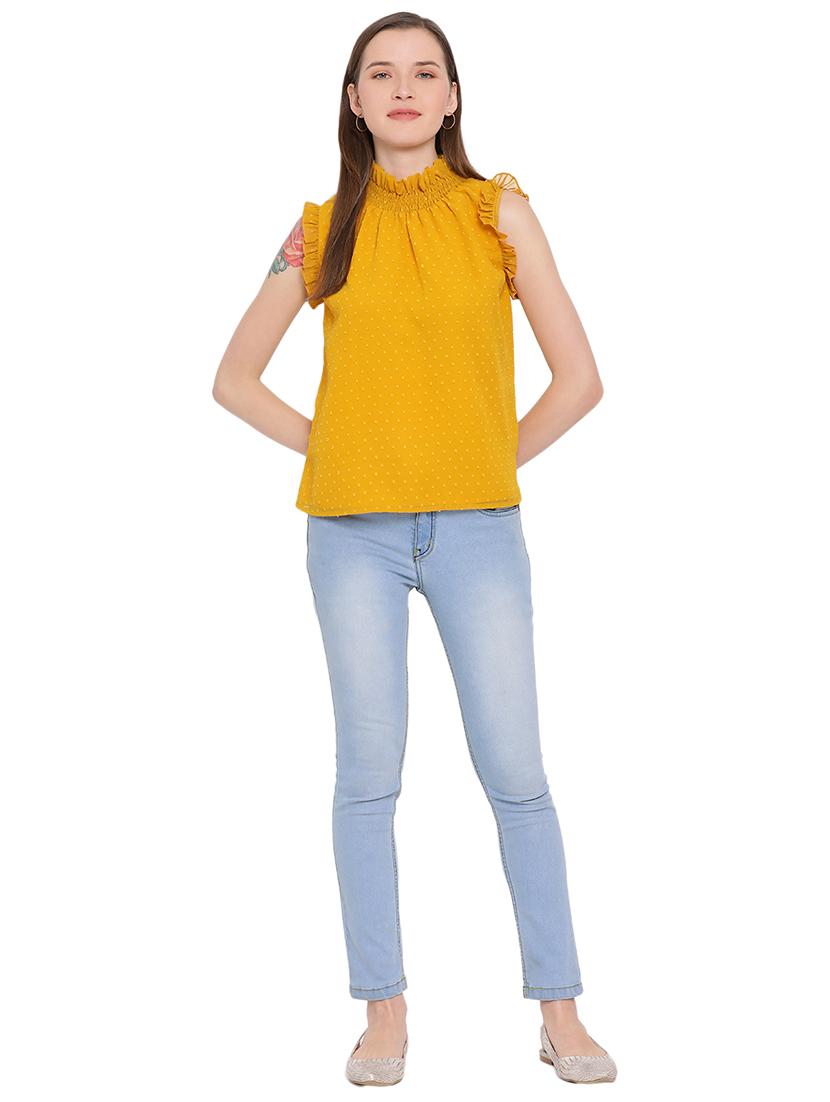 women's straight mock neck top - 17843647 - Standard Image - 3