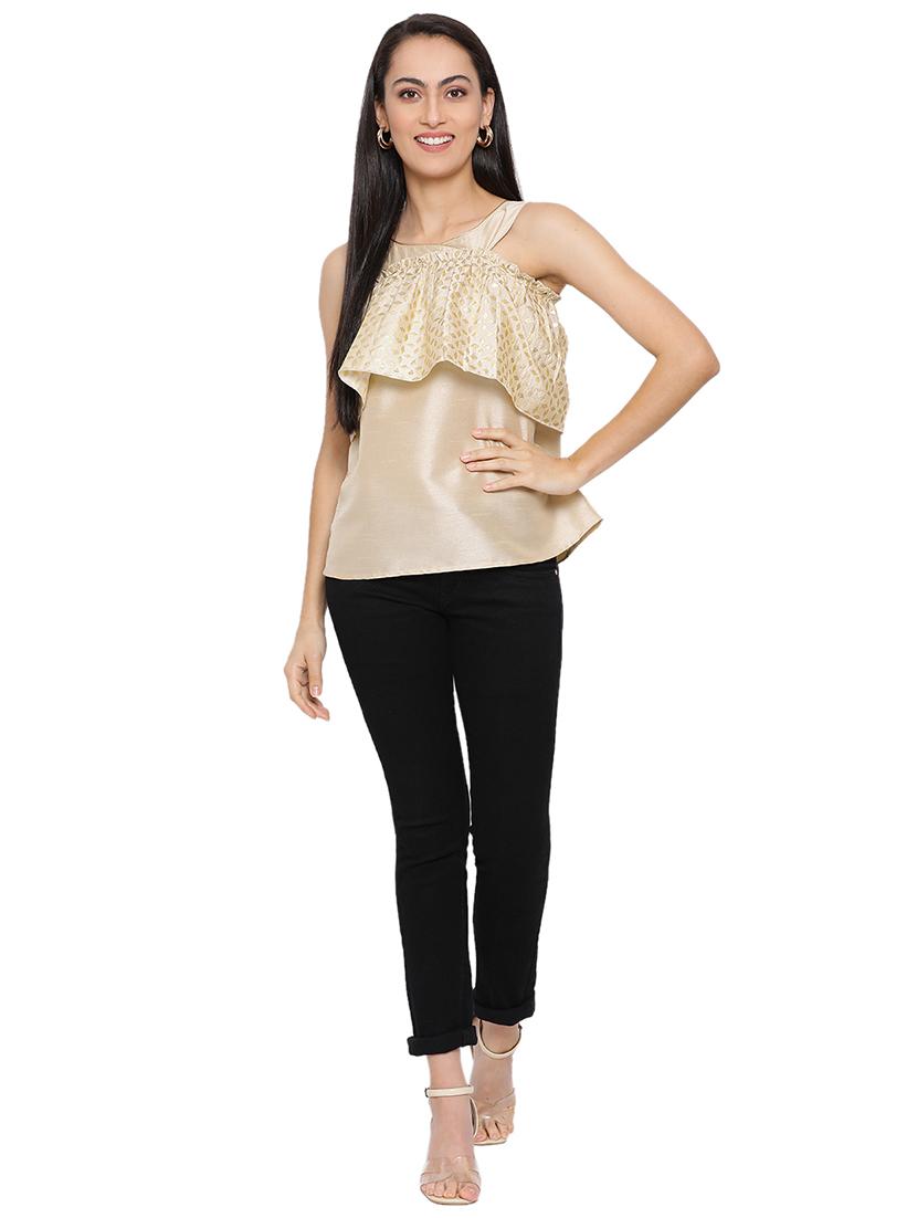 round neck layered top - 17843690 - Standard Image - 3