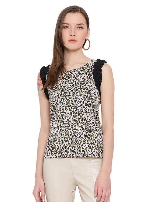 round neck animal  top - 17843692 -  Standard Image - 0