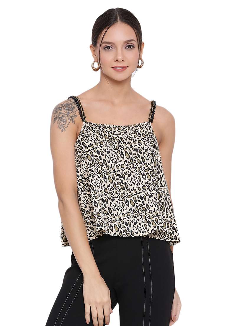 women's camisole shoulder strap top - 17843725 -  Zoom Image - 0