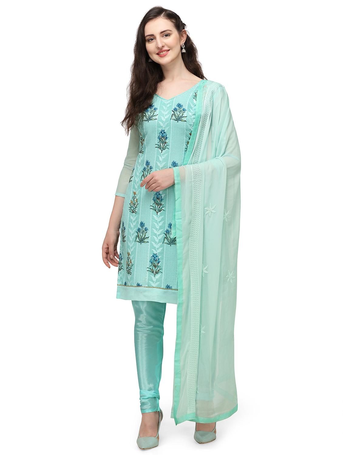 floral unstitched suit - 17844072 - Zoom Image - 0