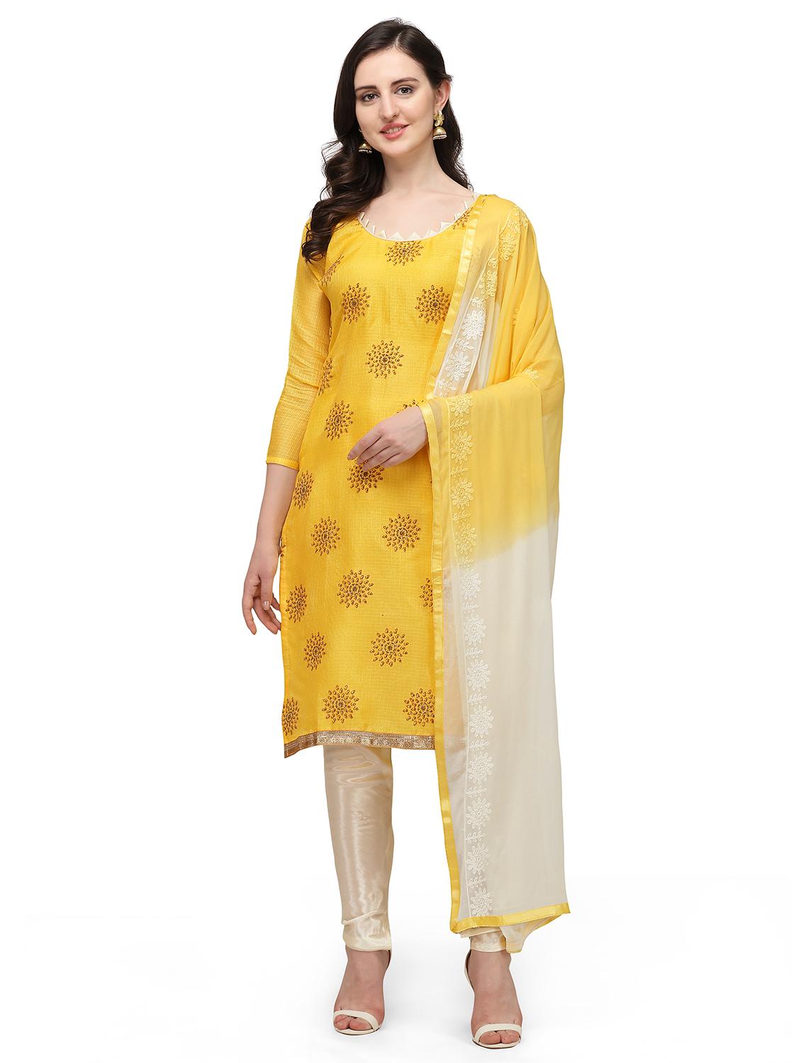 floral unstitched suit - 17844081 -  Zoom Image - 0