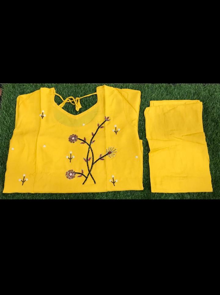 yellow salwar kameez and suit - 17844207 - Zoom Image - 0
