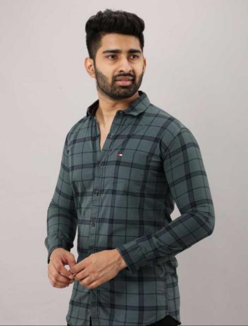 grey cotton shirt - 17847449 -  Standard Image - 0