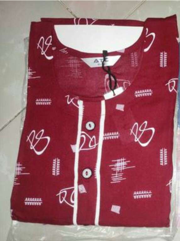 red cotton kurti - 17847958 - Zoom Image - 0