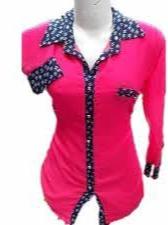 red cotton shirt - 17847999 - Zoom Image - 0