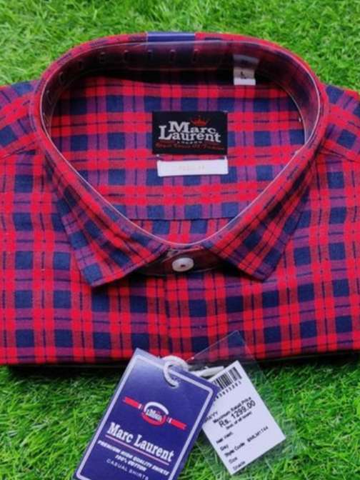 red cotton shirt - 17850288 - Zoom Image - 0