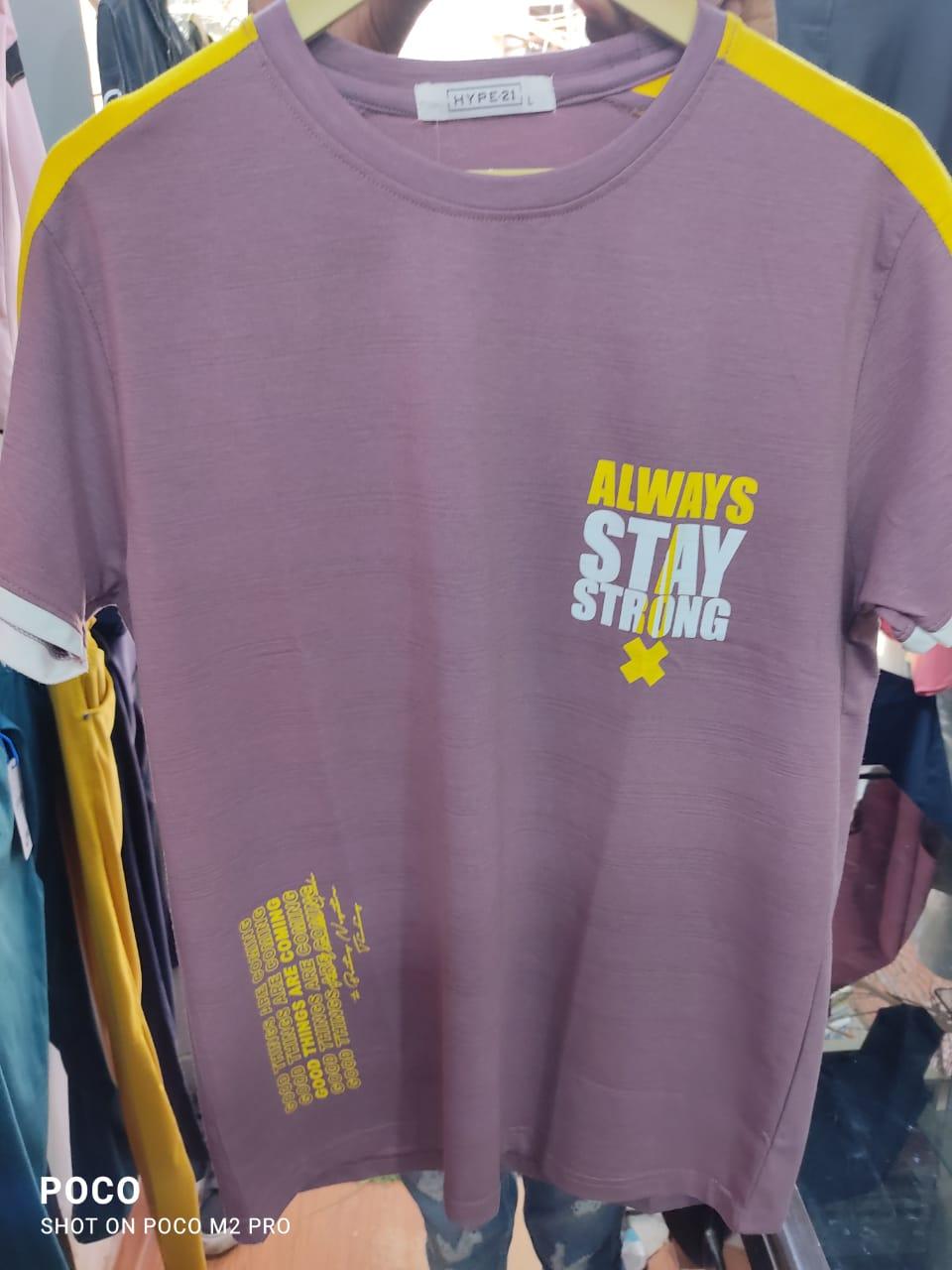 grey cotton tshirt - 17850897 - Zoom Image - 0