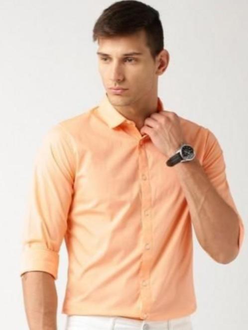 orange cotton shirt - 17850976 - Zoom Image - 0