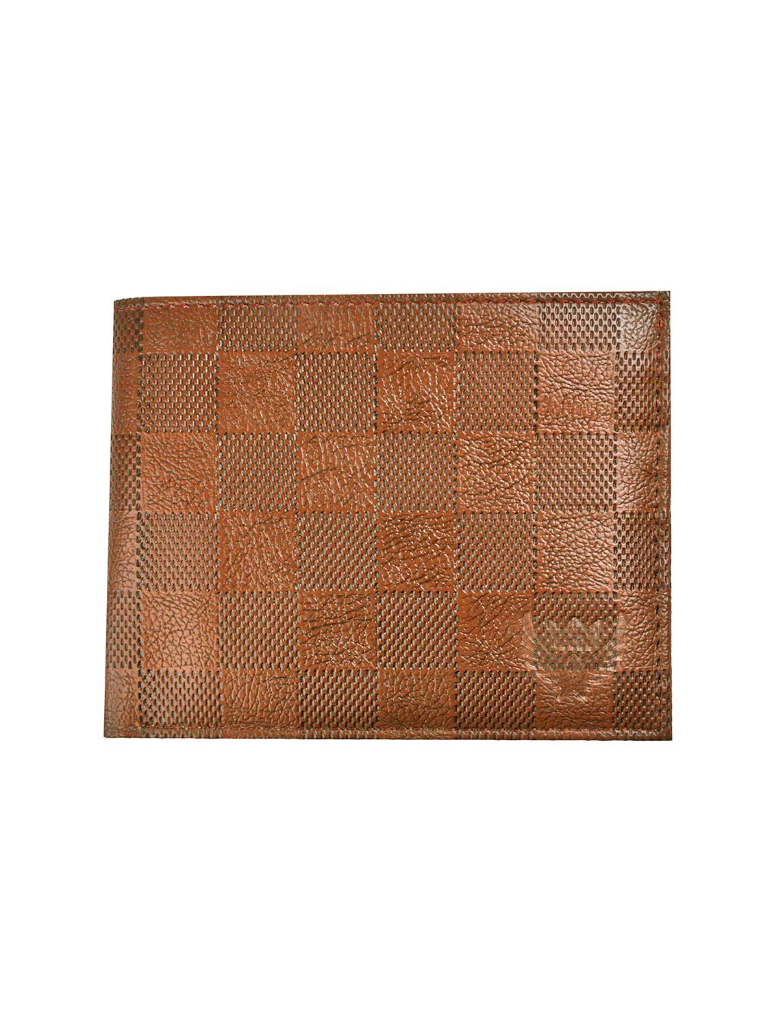 brown leatherette wallet - 17851136 -  Zoom Image - 0
