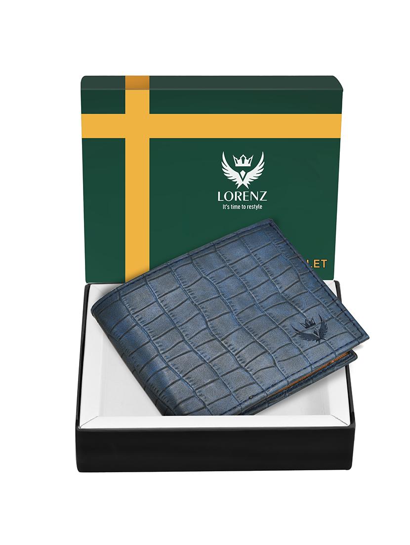 blue leatherette wallet - 17851144 - Standard Image - 3
