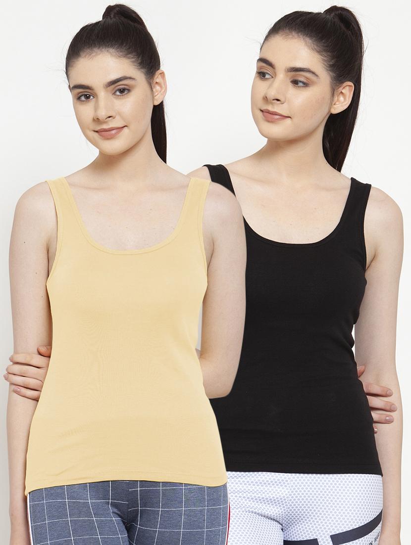 scoop neck solid camisole - 17851276 - Zoom Image - 0