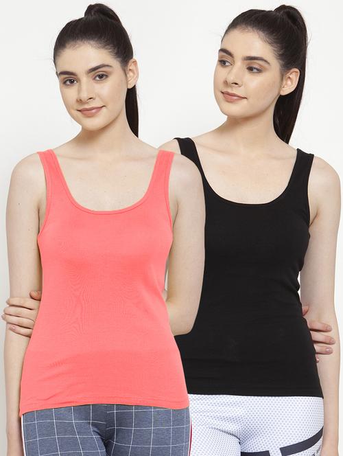 scoop neck solid camisole - 17851279 - Standard Image - 0