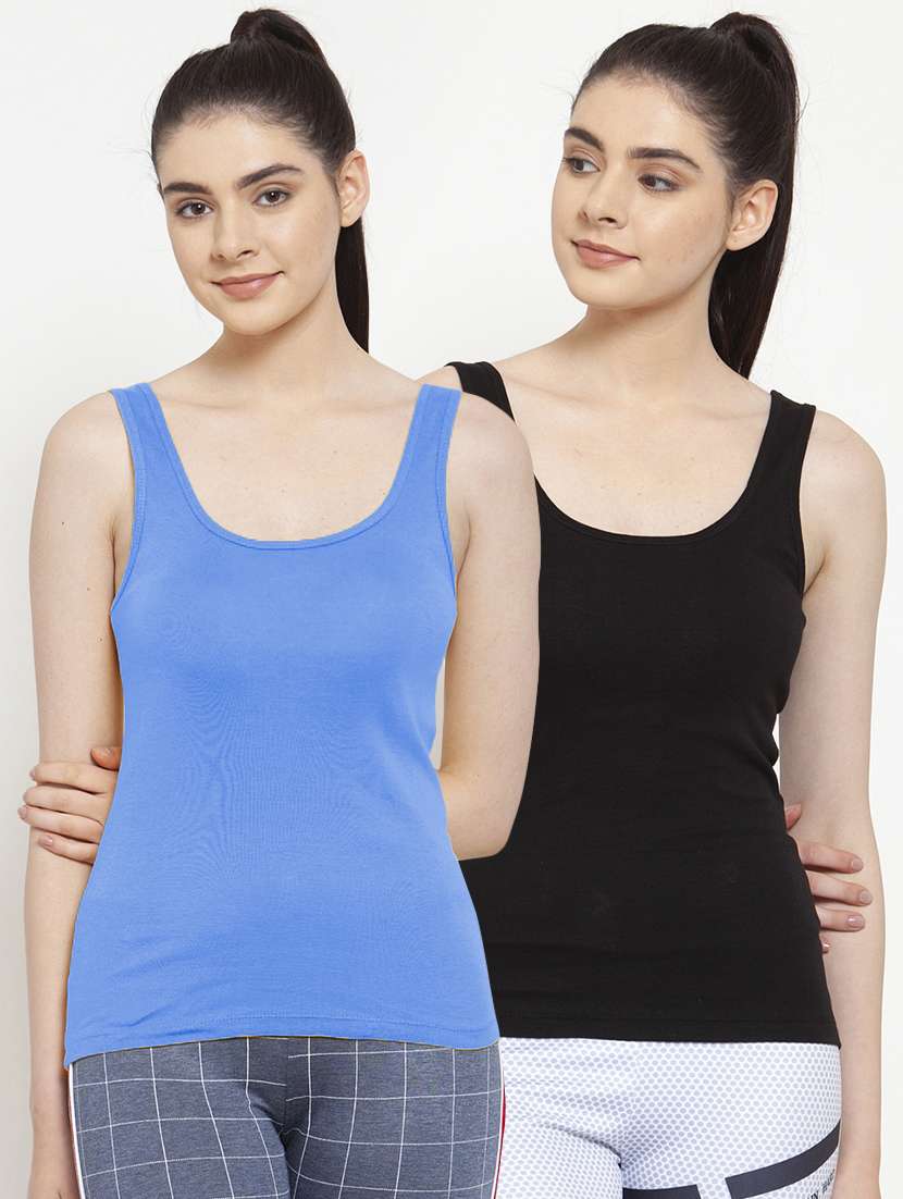 scoop neck solid camisole