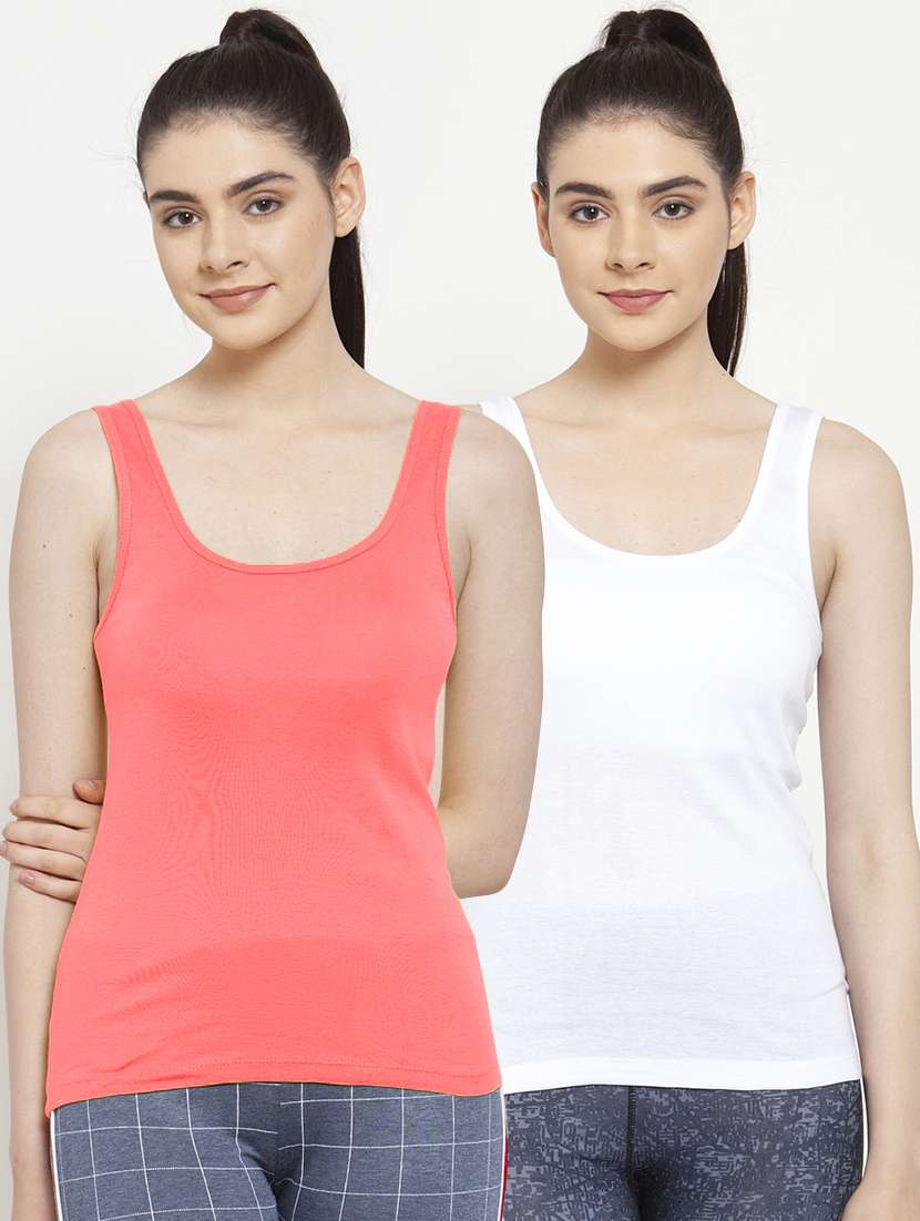 scoop neck solid camisole