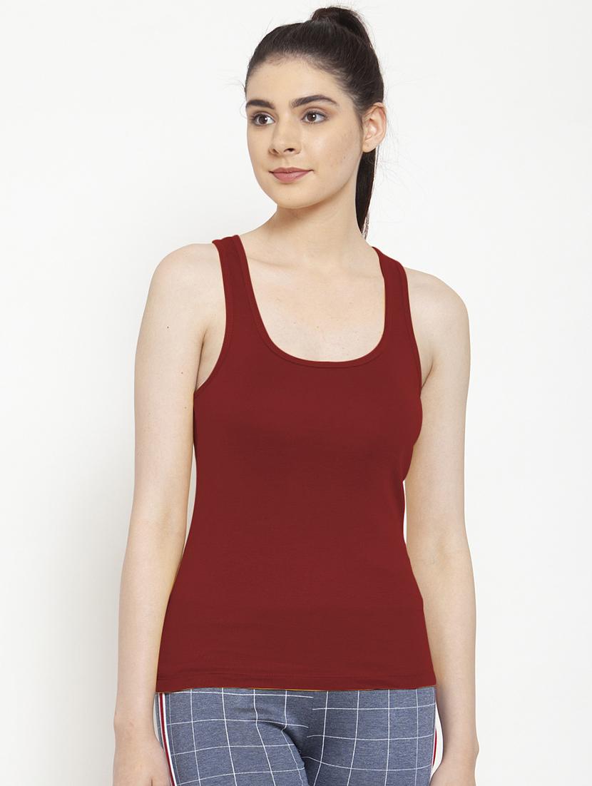 set of 2 scoop neck solid camisole - 17851292 - Standard Image - 3